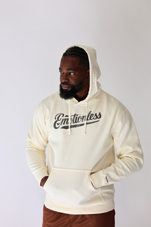 Cozy Hoodie in Bone Wavy