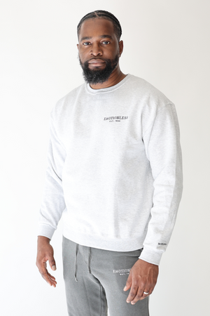 Crew Neck in Light Gray