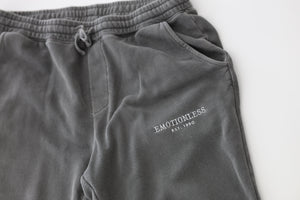 Relaxed Sweatpants in Washed Black