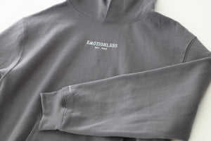 Oversized Hoodie in Asphalt