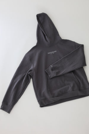 Oversized Hoodie in Asphalt