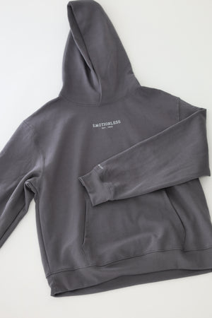 Oversized Hoodie in Asphalt