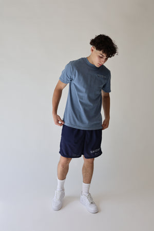 Heavyweight T-Shirt in Blue Jean