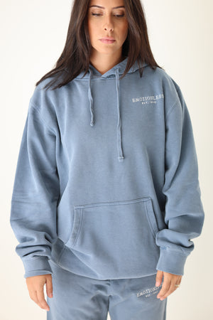 Relaxed Hoodie in Indigo
