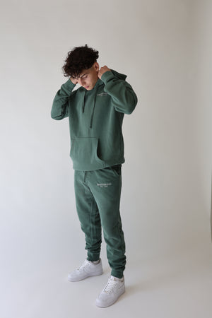 Relaxed Hoodie in Green