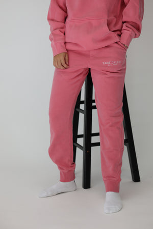 Relaxed Sweatpants in Pink