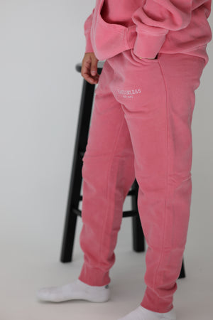 Relaxed Sweatpants in Pink