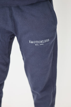 Fleece Joggers in Navy