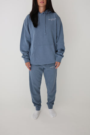 Relaxed Hoodie in Indigo