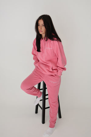 Relaxed Hoodie in Pink