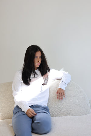 Long Sleeve T-Shirt in White