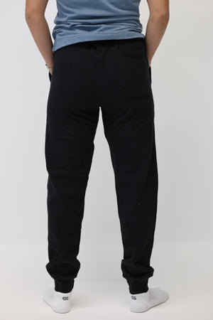 Fleece Joggers in Black