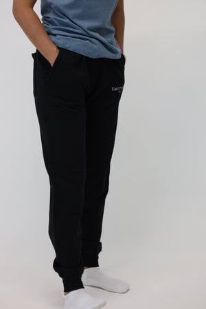 Fleece Joggers in Black
