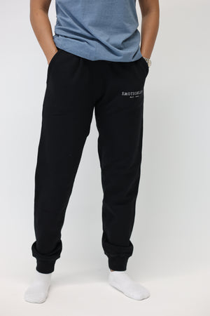 Fleece Joggers in Black