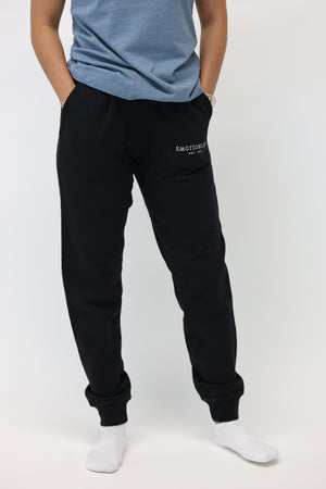 Fleece Joggers in Black
