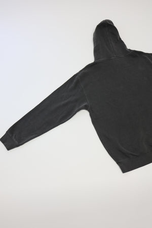 Relaxed Hoodie in Washed Black