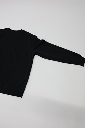 Organic Sweatshirt - Black on Black