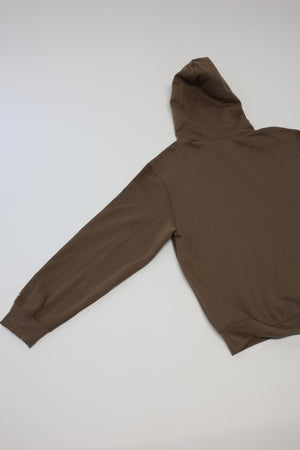 Oversized Hoodie in Brown