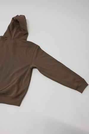 Oversized Hoodie in Brown