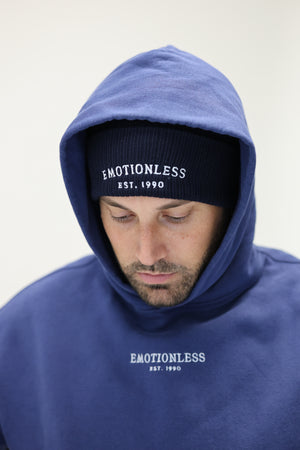 Organic Beanie in Navy