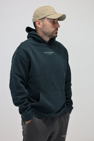 Oversized Hoodie in Pine Green