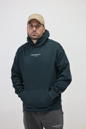 Oversized Hoodie in Pine Green