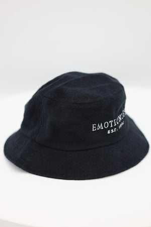 Black Terry Cloth Bucket