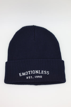Organic Beanie in Navy