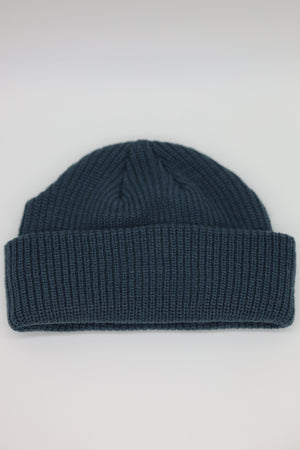 Fisherman Beanie in Petrol Blue
