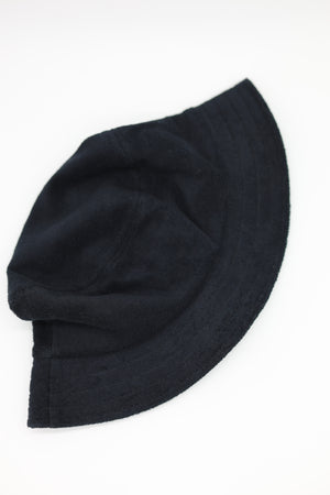 Black Terry Cloth Bucket