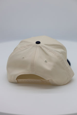 Natural & Navy Baseball Cap