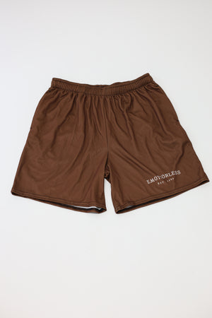 Mesh Shorts in Brown