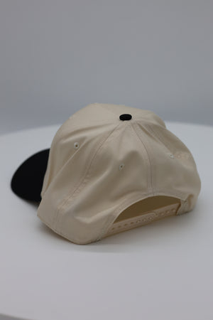 Natural & Black Baseball Cap