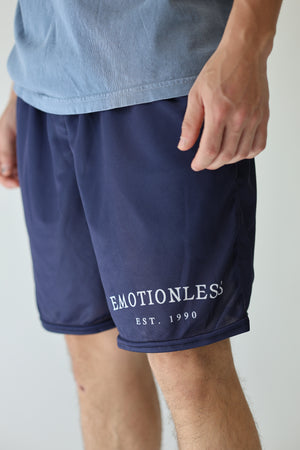 Mesh Shorts in Navy