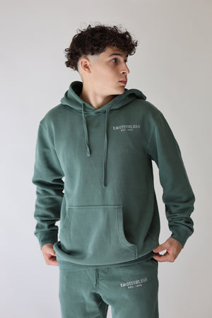 Relaxed Hoodie in Green