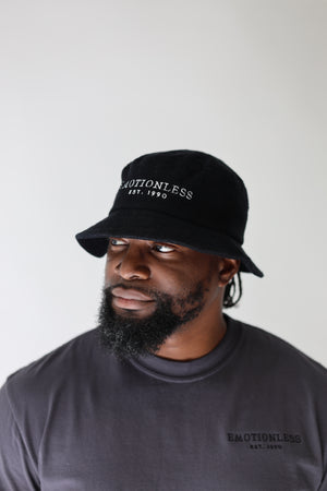 Black Terry Cloth Bucket