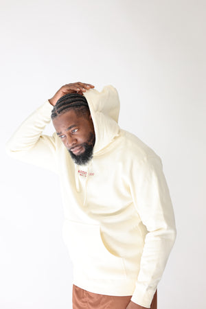 Cozy Hoodie in Bone