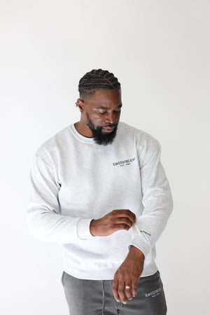 Crew Neck in Light Gray