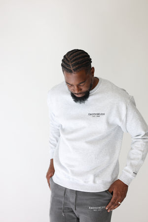 Crew Neck in Light Gray