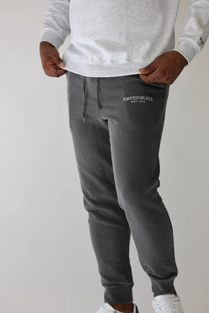 Relaxed Sweatpants in Washed Black
