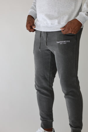 Relaxed Sweatpants in Washed Black