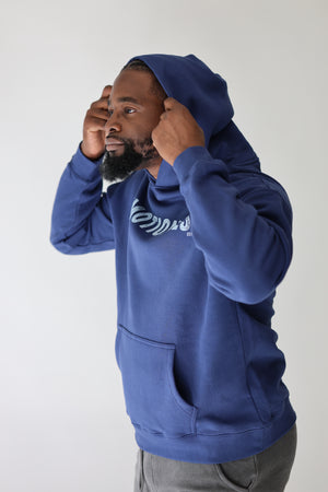 Oversized Hoodie in Cobalt Blue