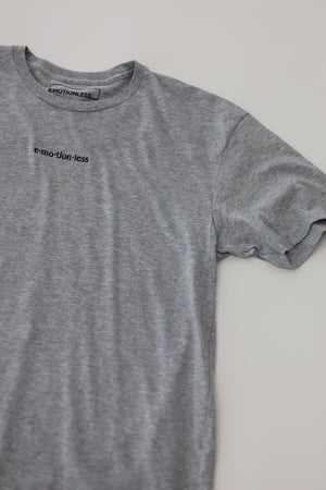 Thick Cotton T-Shirt in Heather Gray