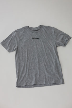Thick Cotton T-Shirt in Heather Gray