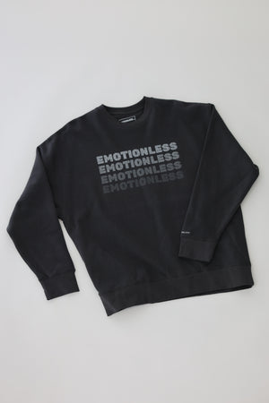 Premium Sweatshirt in Faded Black