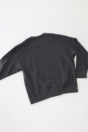 Premium Sweatshirt in Faded Black