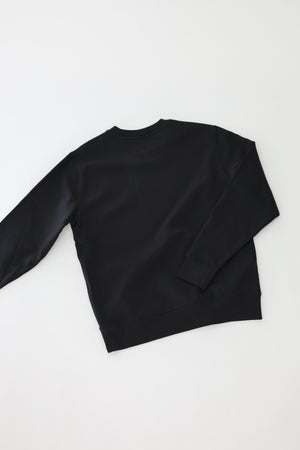 Organic Sweatshirt in Black