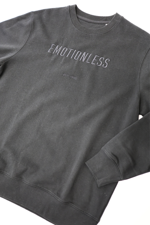 Organic Sweatshirt - Black on Black