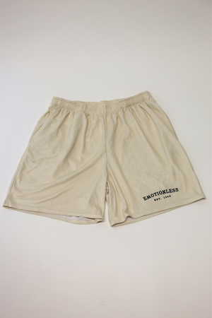 Mesh Shorts in Papaya Whip